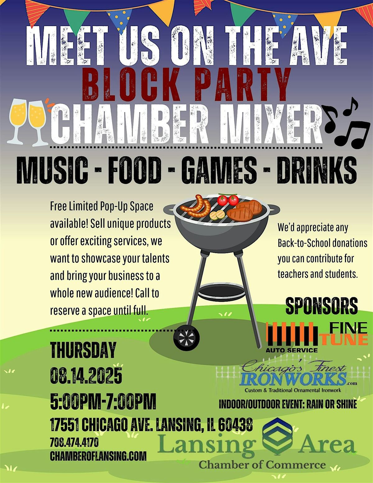 Meet Us on The Avenue - Chamber Mixer and Block Party, 14 August | Event in Lansing | AllEvents