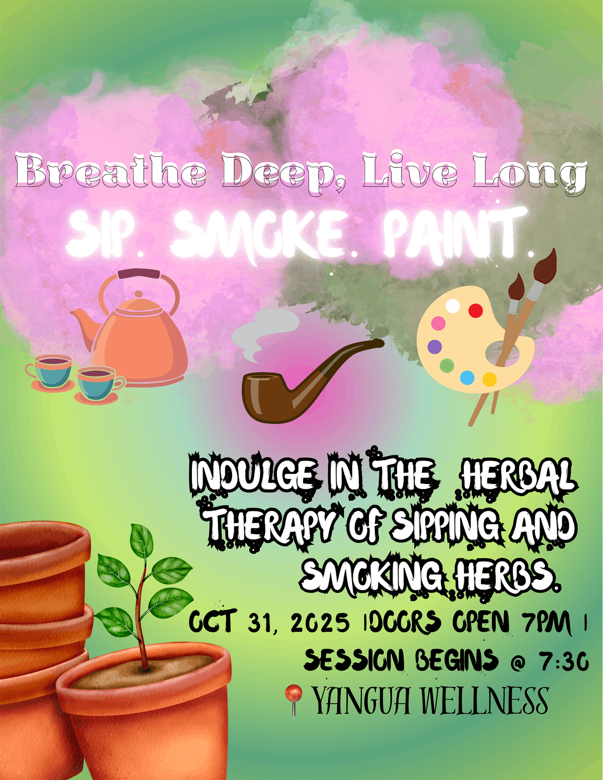 Breathe Deep, Live Long, 5 December | Event in Carrollton | AllEvents