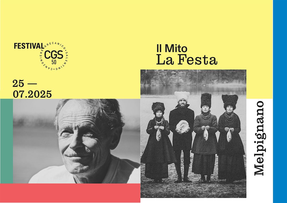 CGS 50 - LA FESTA | ERRI DE LUCA talk + DAKHABRAKHA live, 25 July | Event in Melpignano | AllEvents