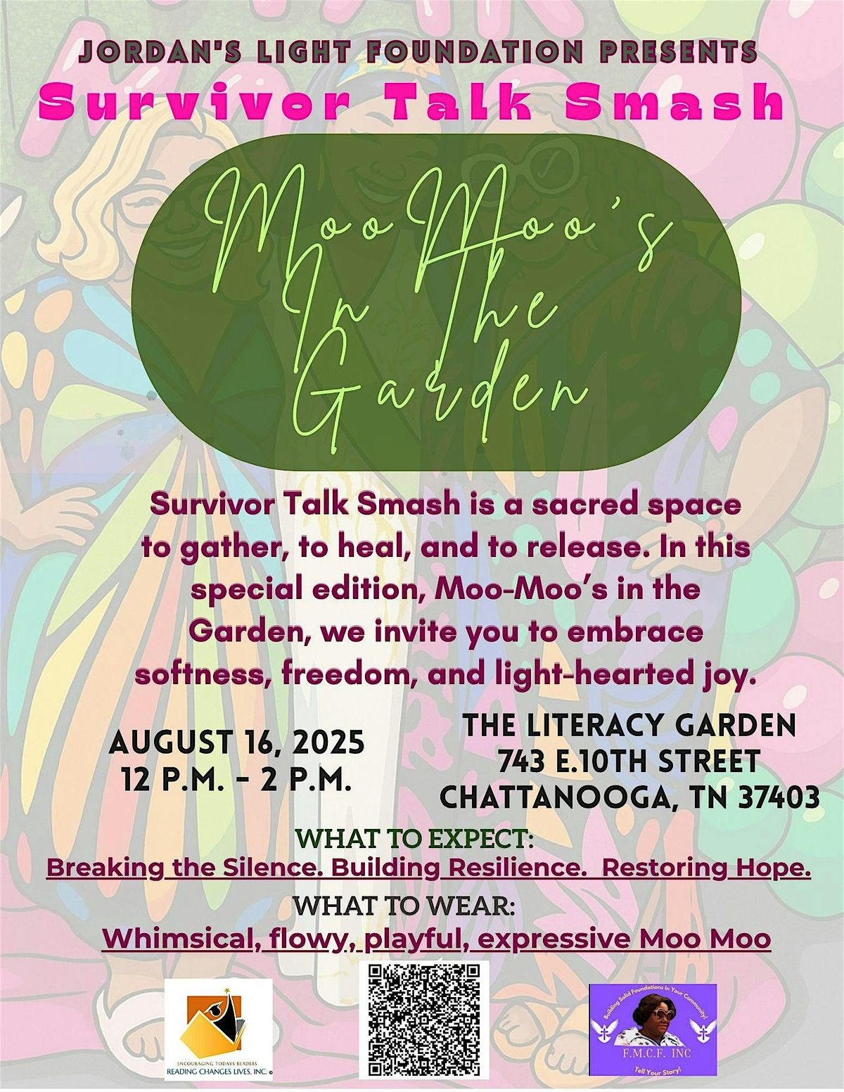 "Moo Moo's In The Garden", A Community Healing Session!, 16 August | Event in Chattanooga | AllEvents