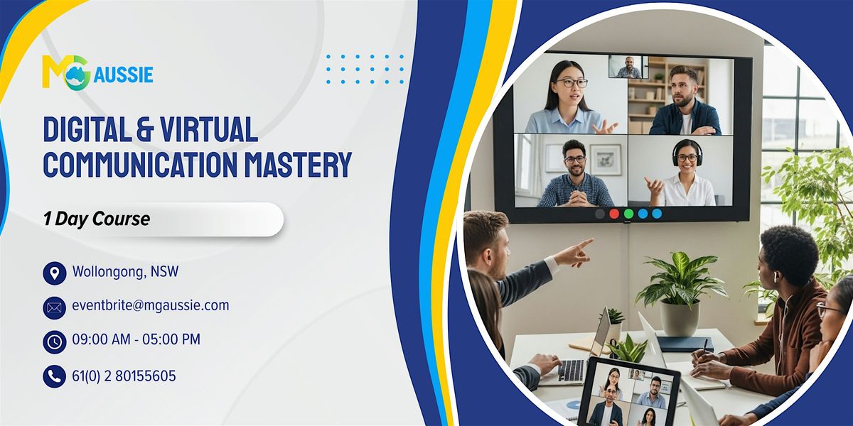 Digital & Virtual Communication Mastery – 1 Day Course in Wollongong | Event in Wollongong | AllEvents