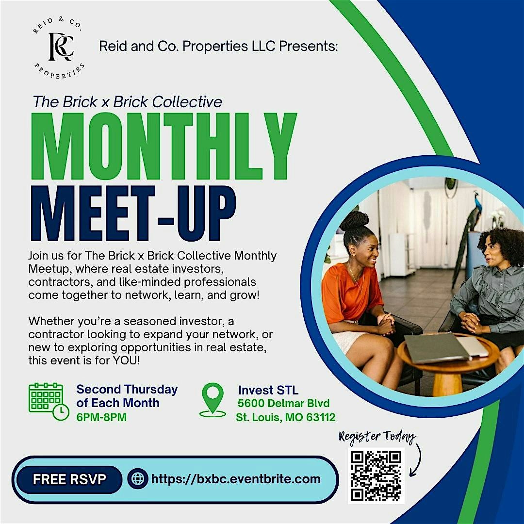 Brick X Brick Collective Monthly Meet Up | Event in St. Louis | AllEvents