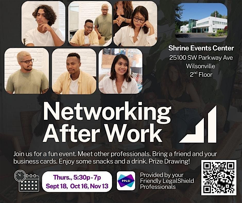 Networking After Work!, 20 November | Event in Wilsonville | AllEvents