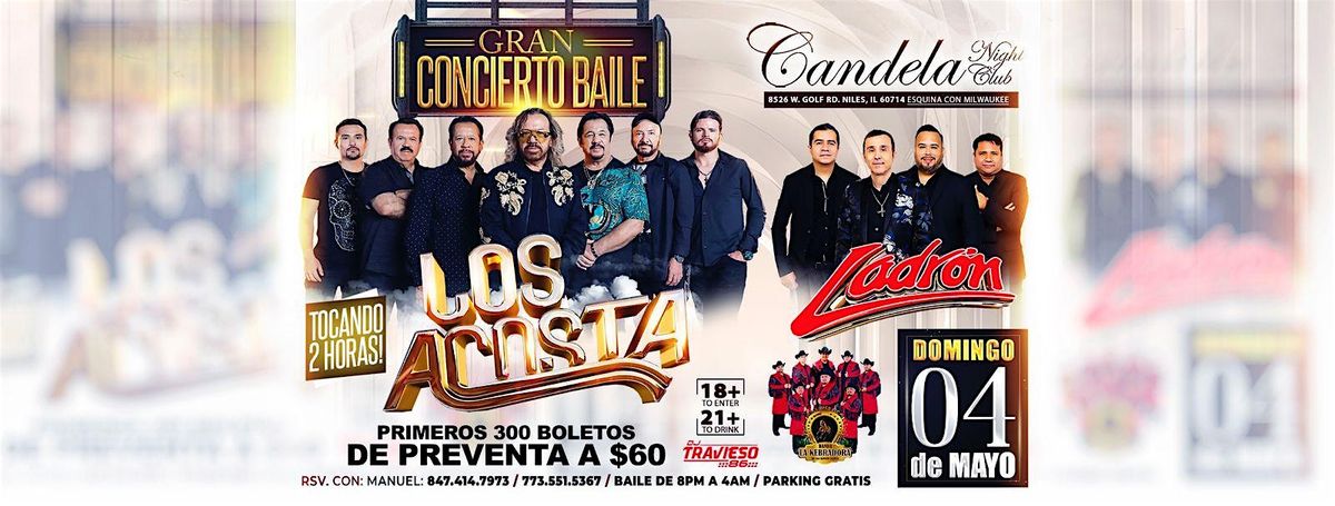 LOS ACOSTA  GRUPO LADRON Y MAS | Event in Niles  | AllEvents