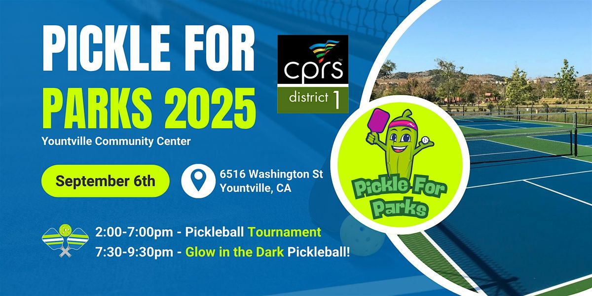 Pickle for Parks 2025!, 6 September | Event in Yountville | AllEvents