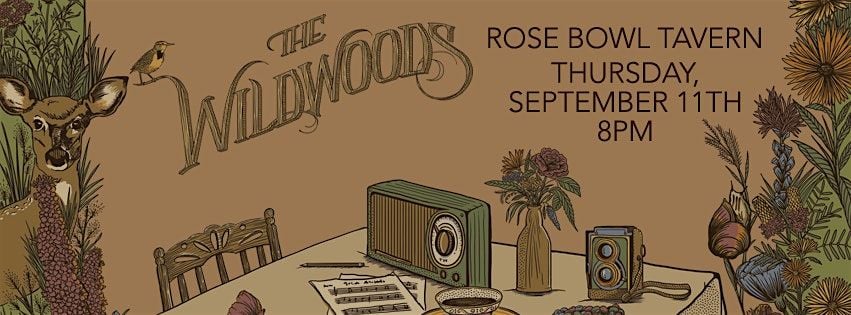The Wildwoods live at the Rose Bowl Tavern, 11 September | Event in Urbana | AllEvents