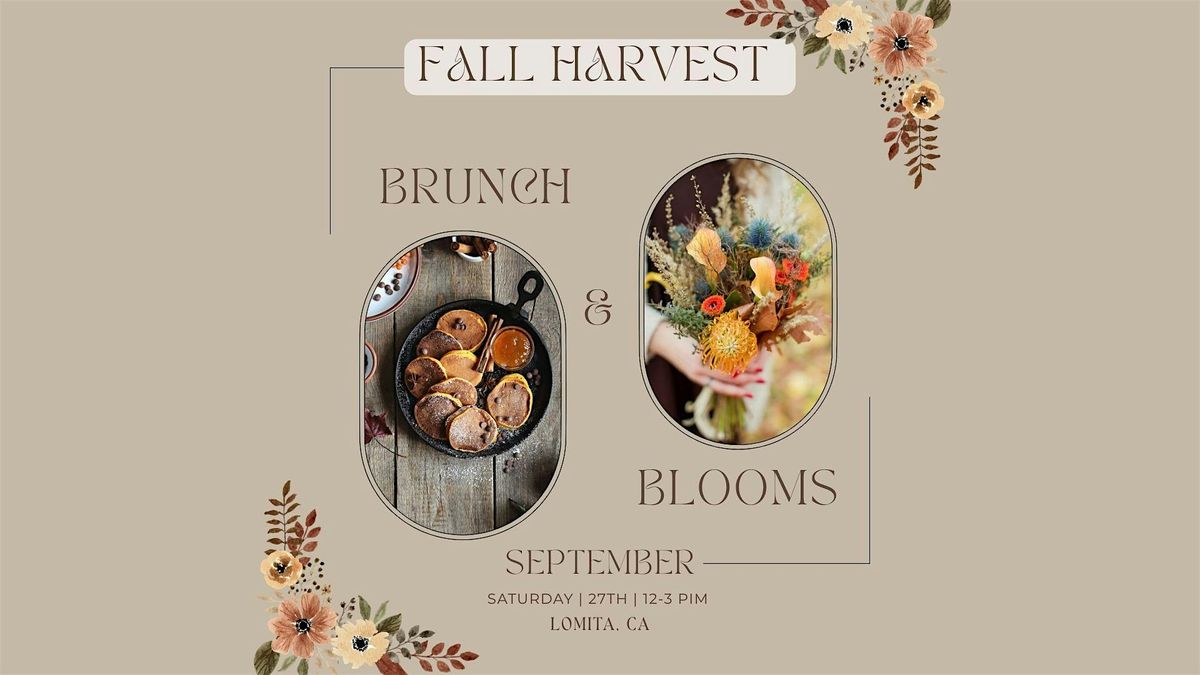 Fall Harvest Brunch & Blooms, 27 September | Event in Lomita | AllEvents