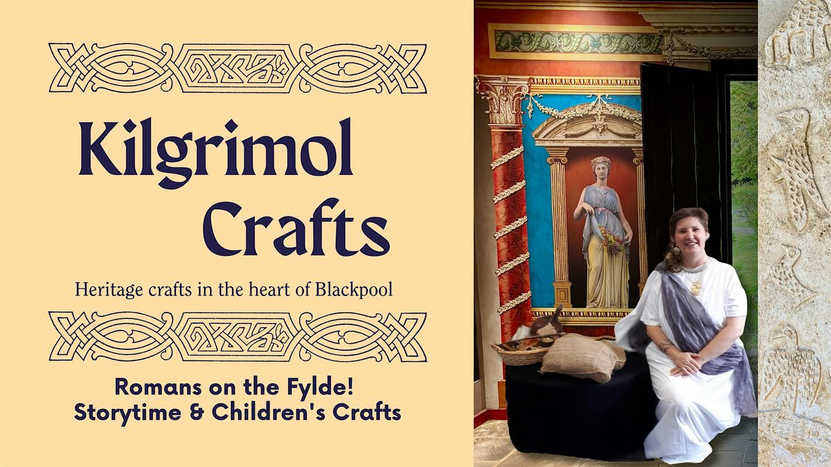 Romans on the Fylde! Storytime & Children's Crafts, 1 November | Event in Blackpool | AllEvents
