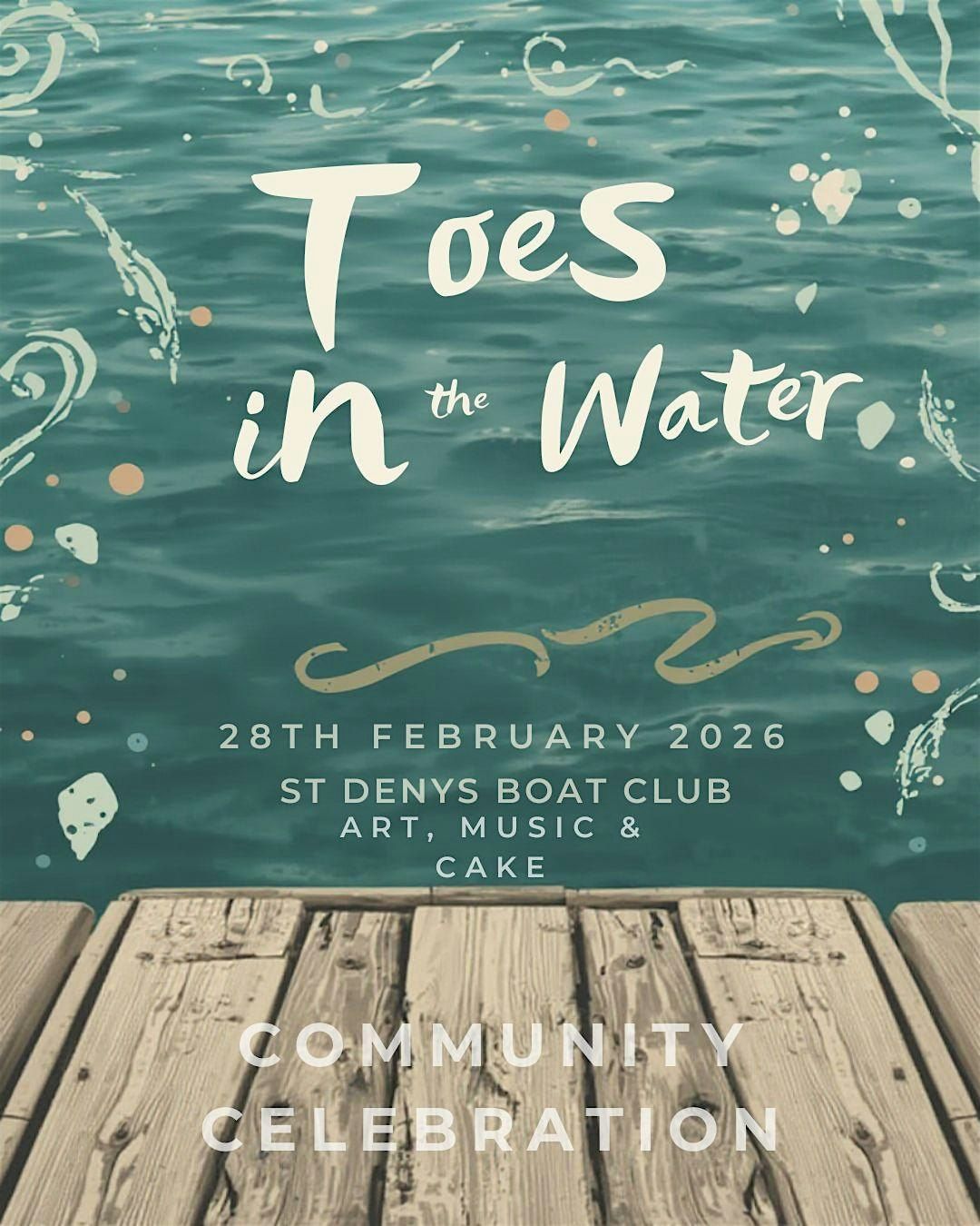 Toes in the Water- art and music FREE community day, 28 February | Event in Southampton | AllEvents