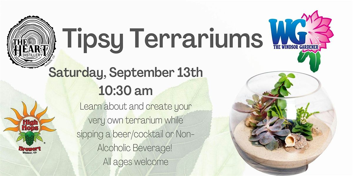 Tipsy Terrariums, 13 September | Event in Windsor | AllEvents