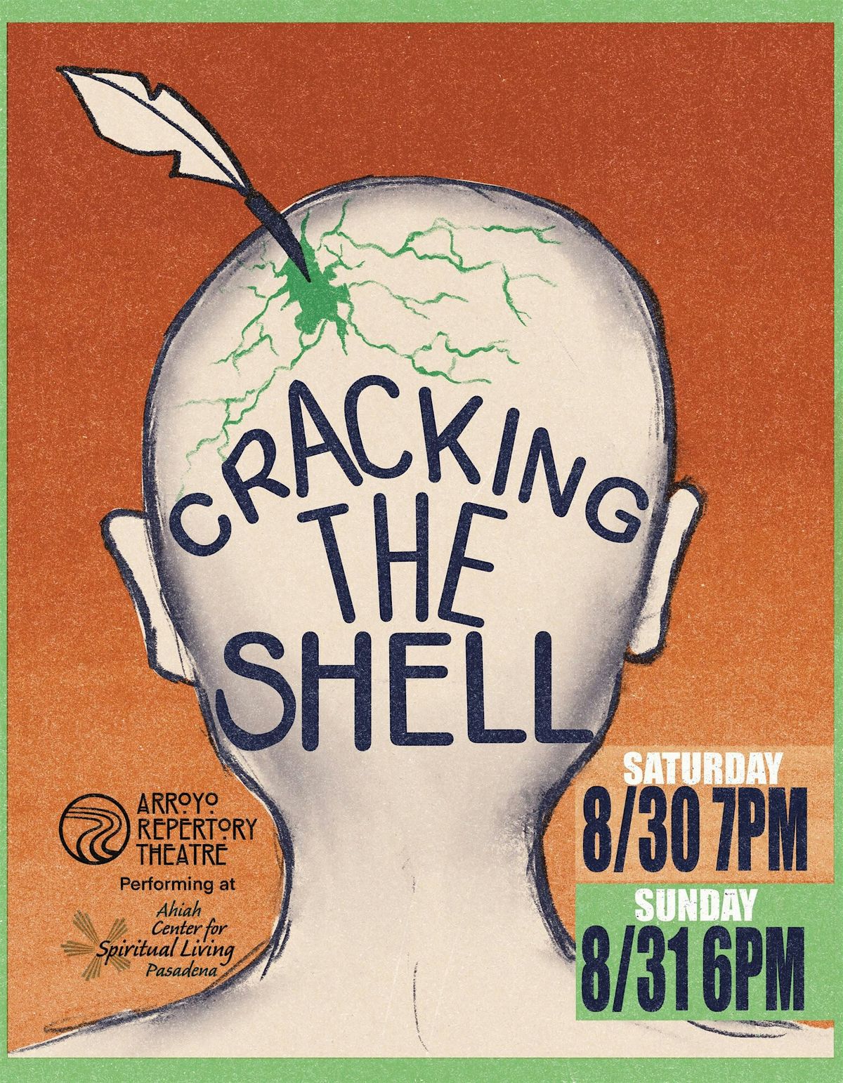 Arroyo Repertory Theatre Presents: Cracking the Shell, 30 August | Event in Pasadena | AllEvents