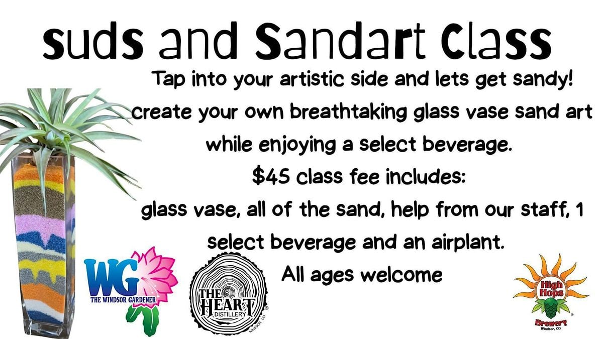 Suds and Sand Art, 4 October | Event in Windsor | AllEvents