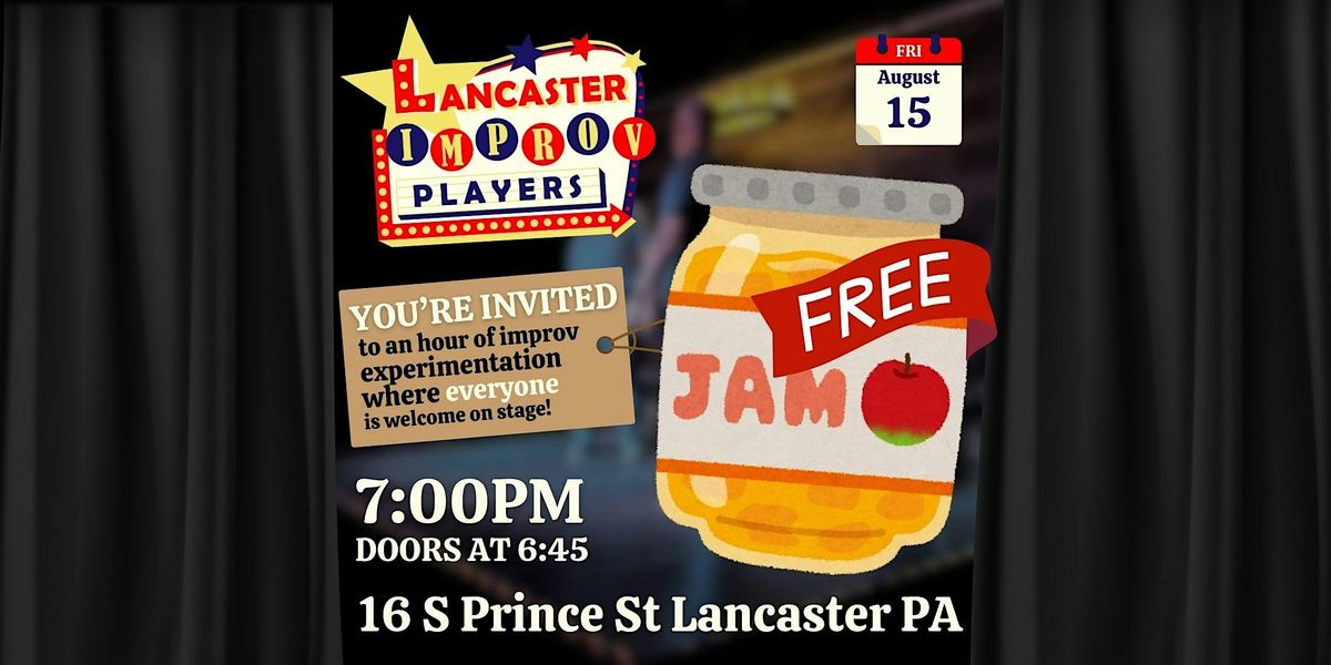 Free Improv Jam!, 15 August | Event in Lancaster | AllEvents