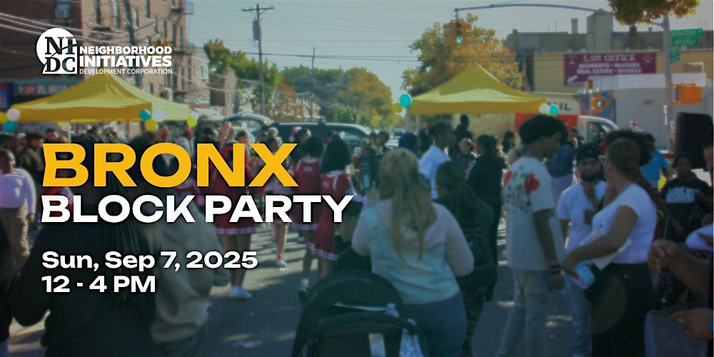 Annual Bronx Block Party, 7 September | Event in The Bronx | AllEvents