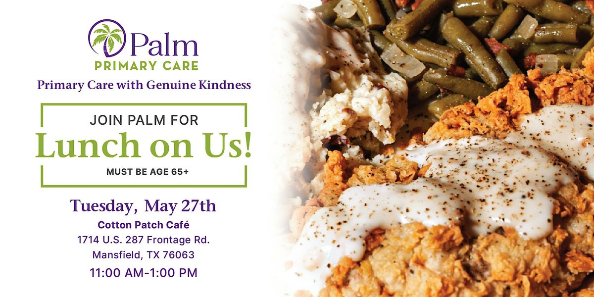 Lunch on Us!, 27 May | Event in Mansfield | AllEvents