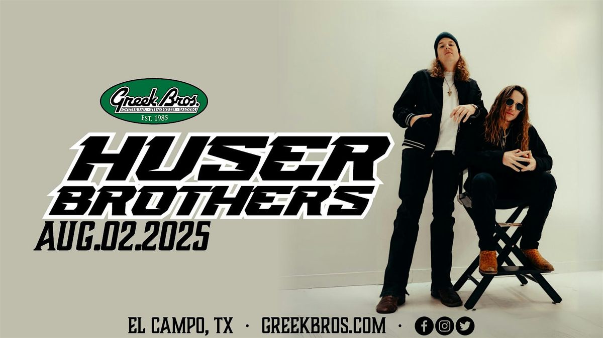 Huser Brothers, 2 August | Event in El Campo | AllEvents