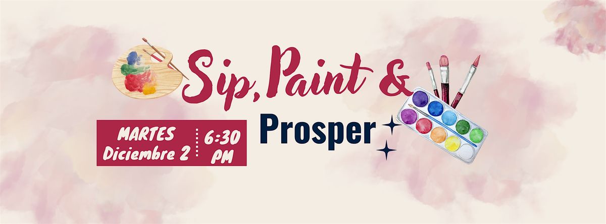 Sip, Paint, & Prosper, 2 December | Event in Derwood | AllEvents