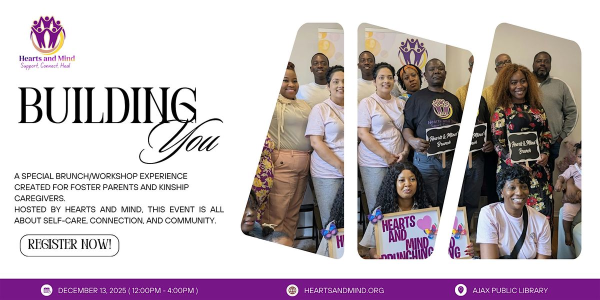 Building You - Foster Parents and Kinship Caregivers, 13 December | Event in Ajax | AllEvents