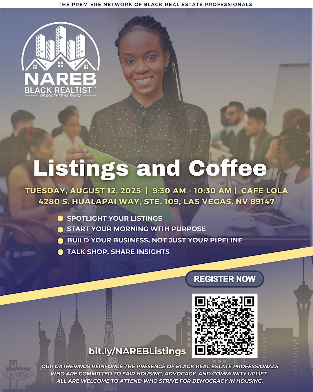 NAREBLV Listings and Coffee, 12 August | Event in Las Vegas | AllEvents