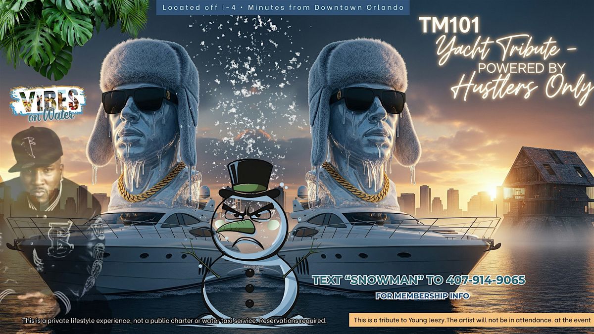 TM101 Sunset Yacht Tribute: Hustlers Only Edition – Vibes On Water, 21 August | Event in Sanford | AllEvents