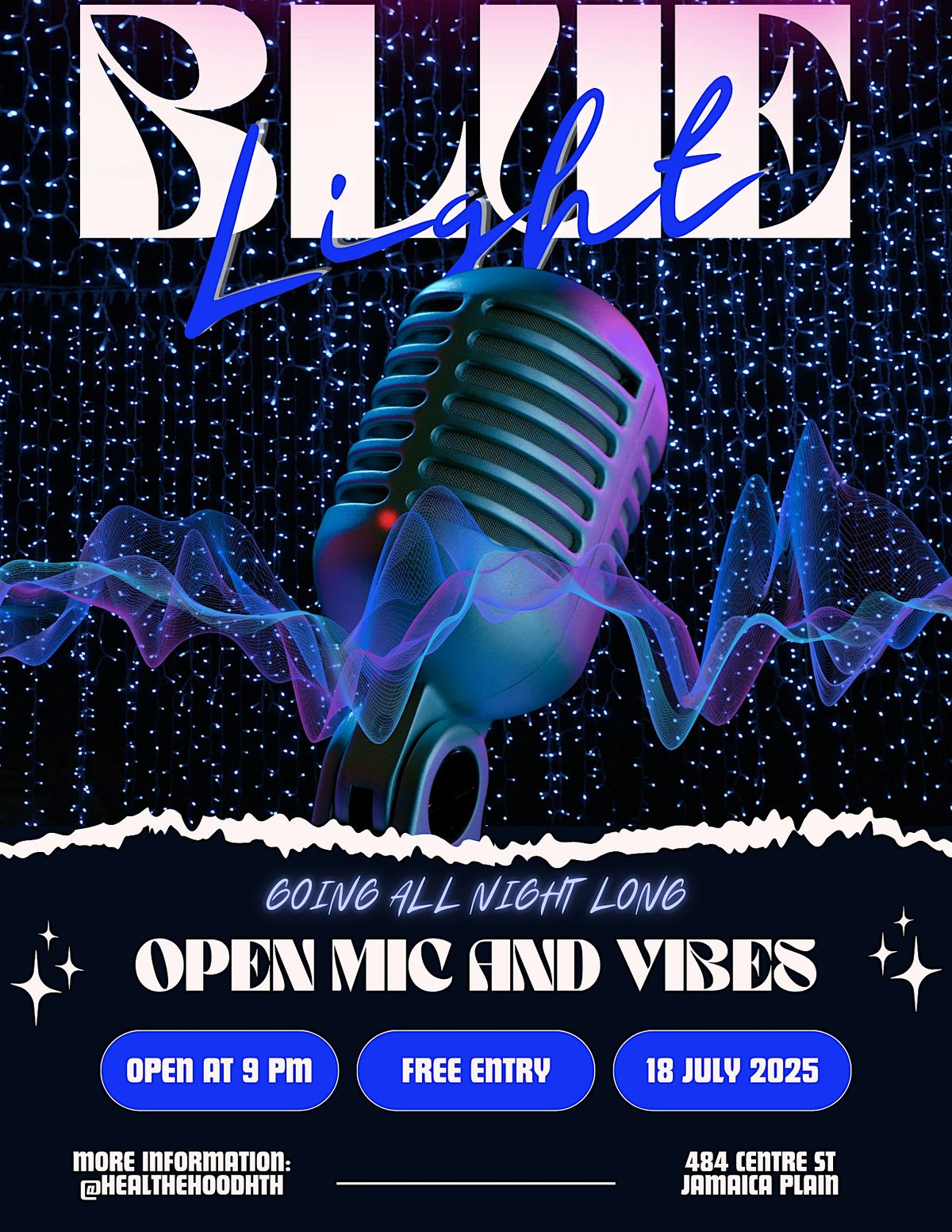 Blue Light Sessions, 18 July | Event in Jamaica Plain | AllEvents