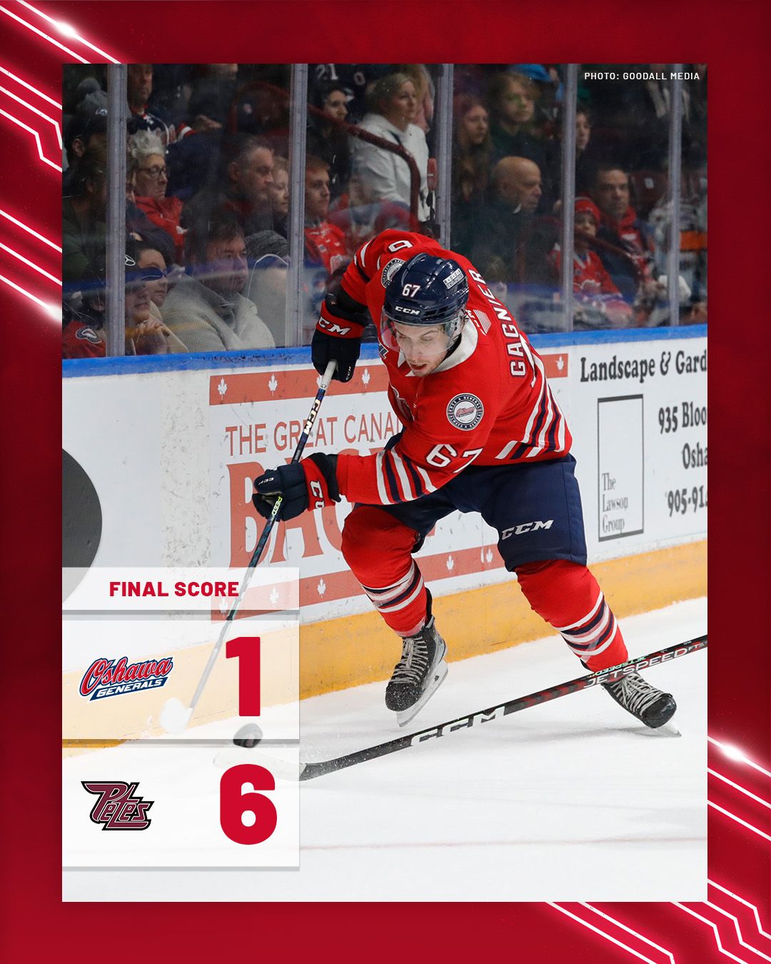 Oshawa Generals vs. Peterborough Petes, 18 October | Event in Oshawa | AllEvents