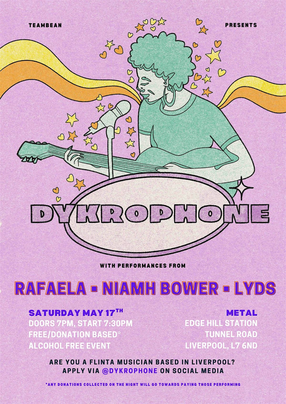 DYKROPHONE May Busker's Night, 17 May | Event in Liverpool | AllEvents