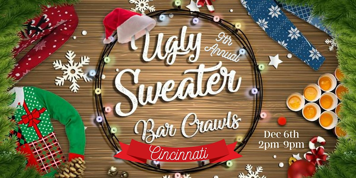 Cincinnati Ugly Sweater Bar Crawl: 9th Annual, 6 December | Event in Cincinnati | AllEvents