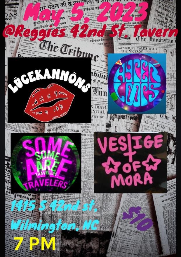 Lücekannöns at Reggie’s, Reggies 42nd Street Tavern, Wilmington, 5 May