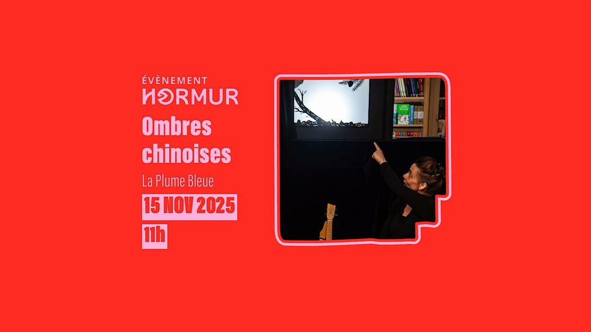 Spectacle d'ombres chinoises à la Riche - Chez l’habitant, 15 November | Event in Saint Cyr Sur Loire | AllEvents