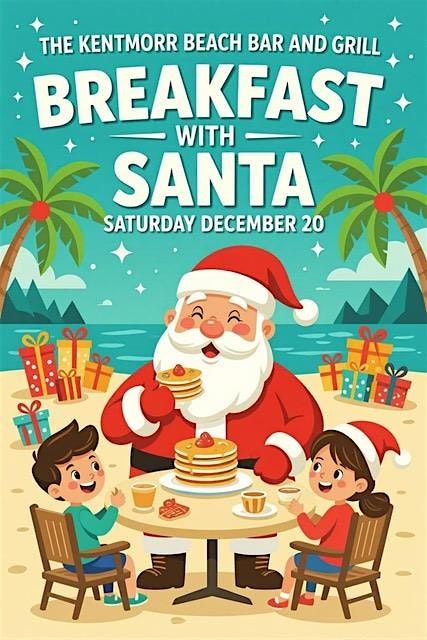 Breakfast With Santa at The Kentmorr Beach Bar and Grill, 20 December | Event in Stevensville | AllEvents