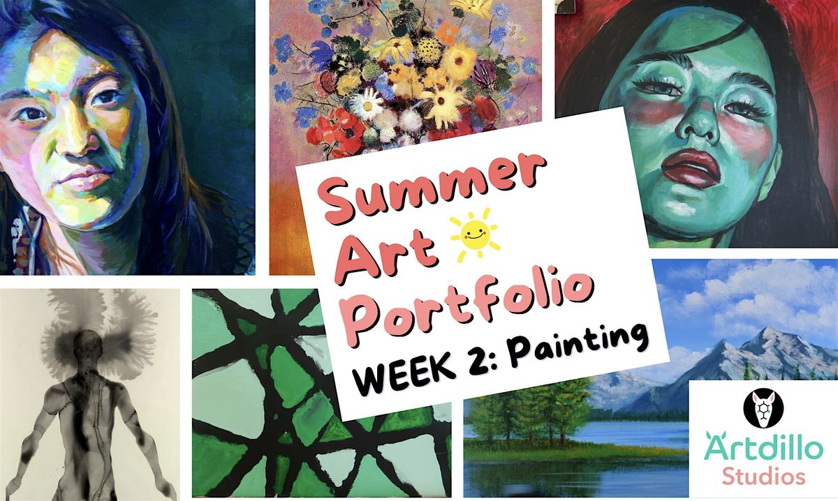 Art Portfolio Development Program (All Ages 15+) Week 2: Painting, 1 July | Event in Flint | AllEvents