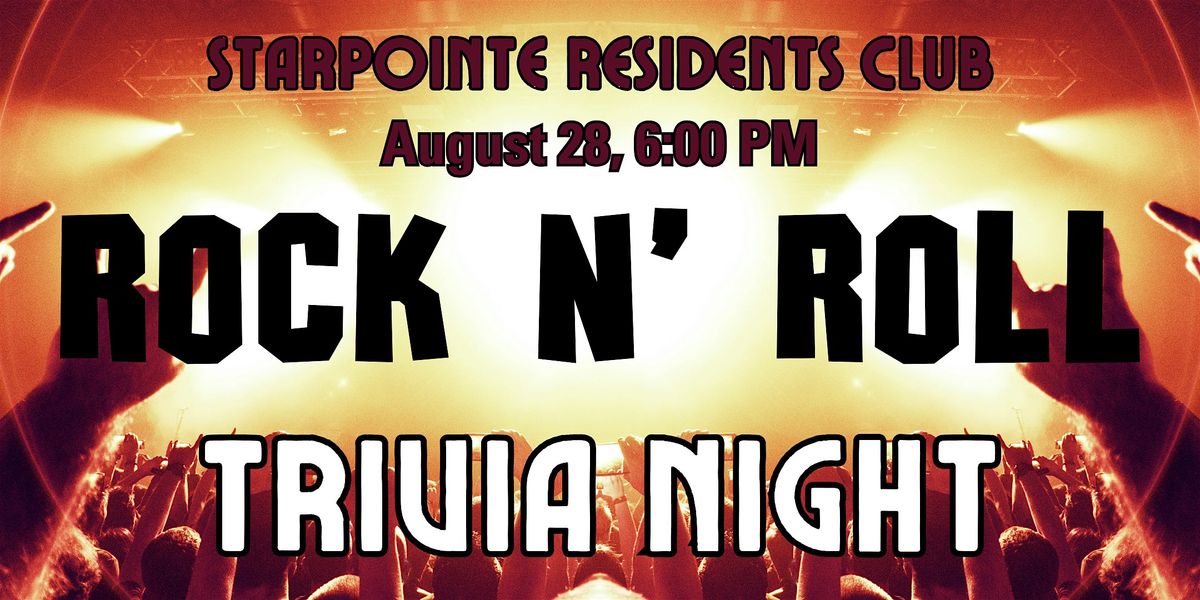 Rock n Roll Trivia, 28 August | Event in Goodyear | AllEvents