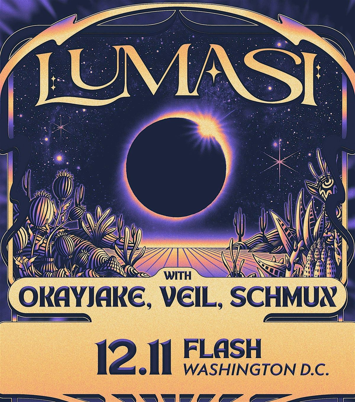 LUMASI: ECLIPSE TOUR WASHINGTON DC, 11 December | Event in Washington | AllEvents