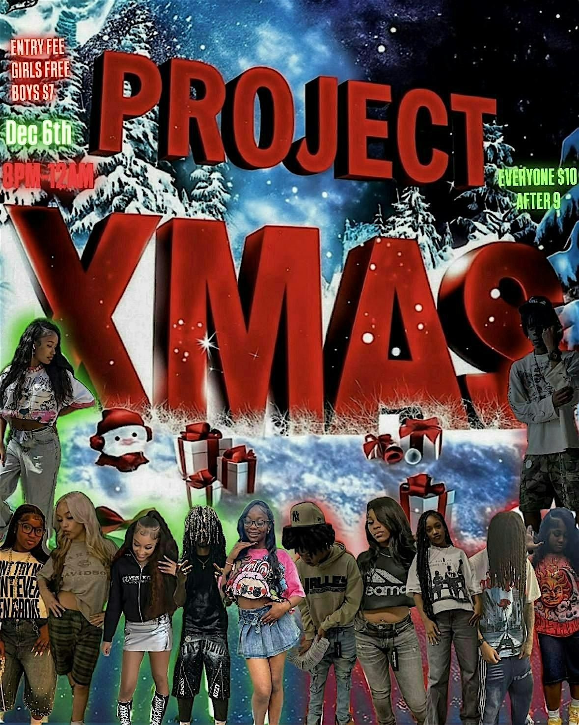PROJECT XMAS, 6 December | Event in Charlotte | AllEvents
