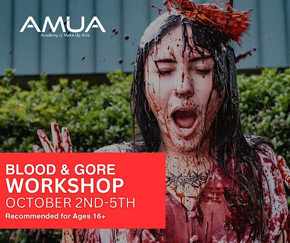 Blood & Gore FX Workshop with Ben Rittenhouse at AMUA, 2 October | Event in Nashville | AllEvents