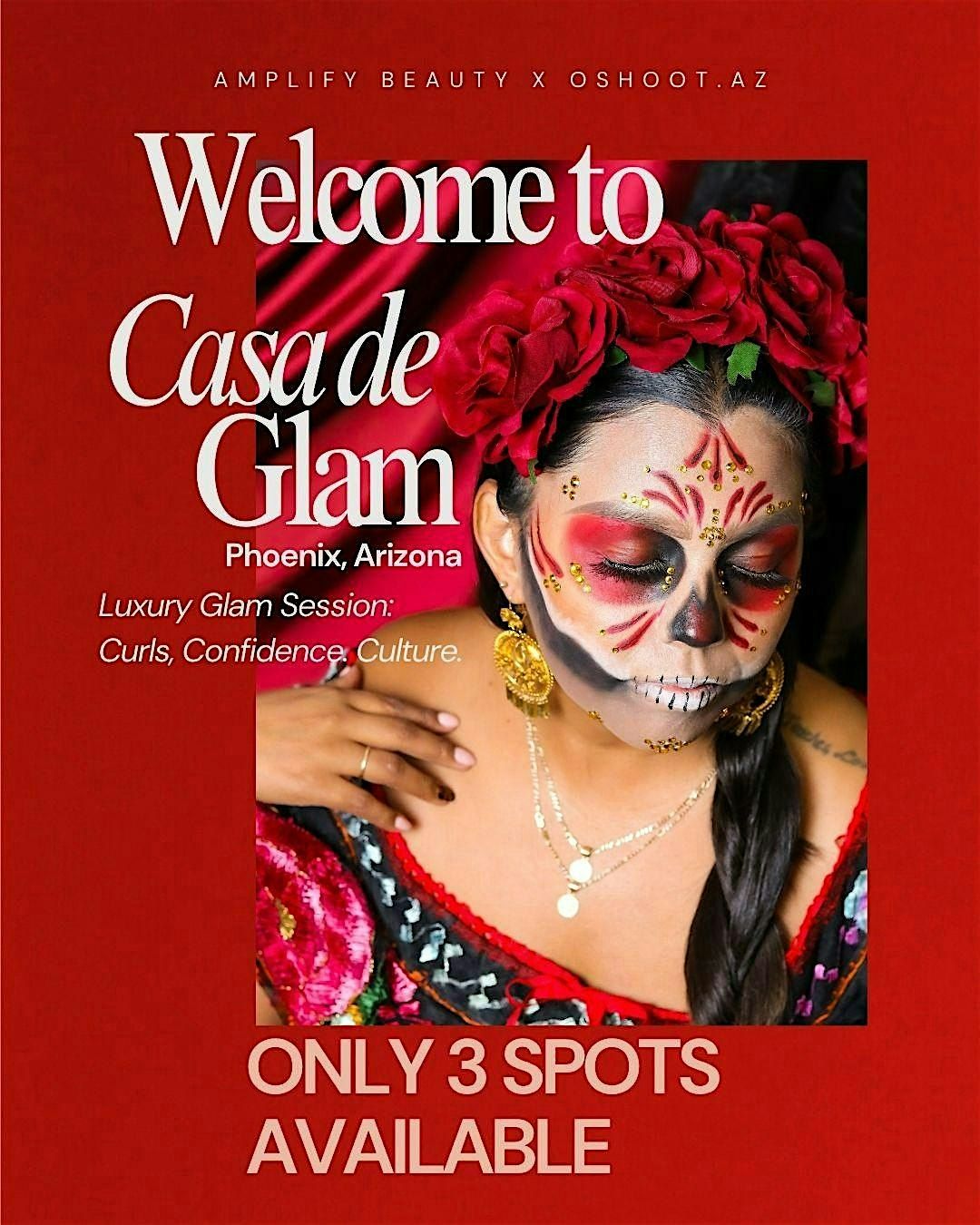 Welcome to Casa De Glam - Luxury Glam Session (Curls, Confidence, Culture), 14 November | Event in Phoenix