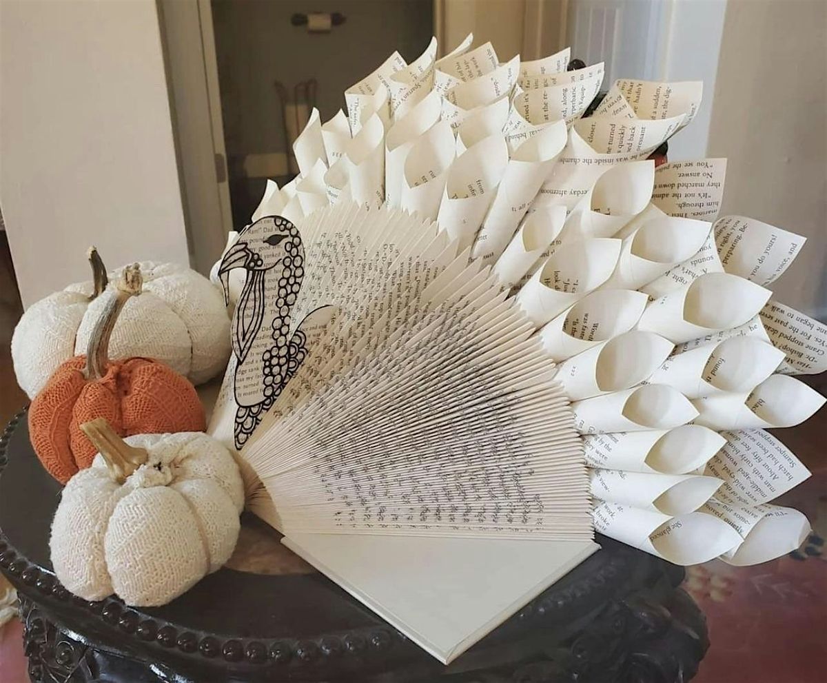 Thanksgiving Book Turkey Centerpiece Making Workshop | Event in Sea Cliff | AllEvents