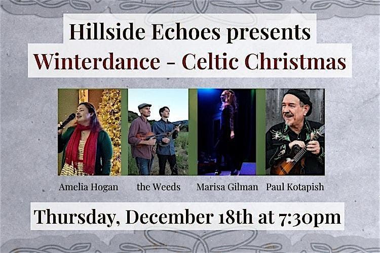 Hillside Echoes presents Winterdance returns to the Hillside Club, 18 December | Event in Berkeley | AllEvents