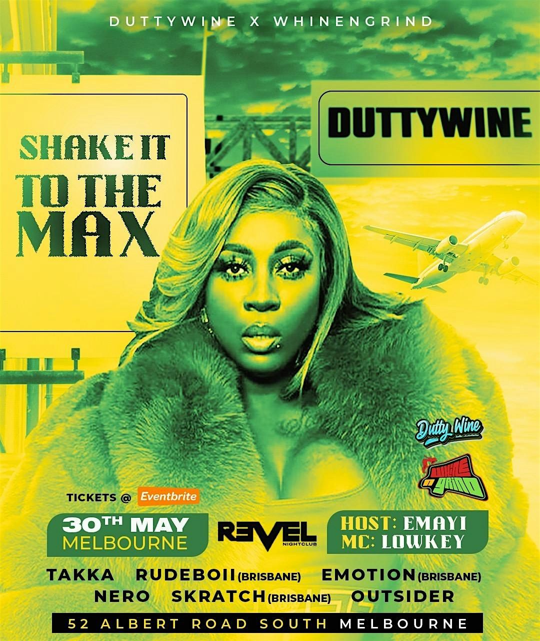DUTTYWINE  X WHINE N GRIND( MELBOURNE, 30 May | Event in South Melbourne | AllEvents
