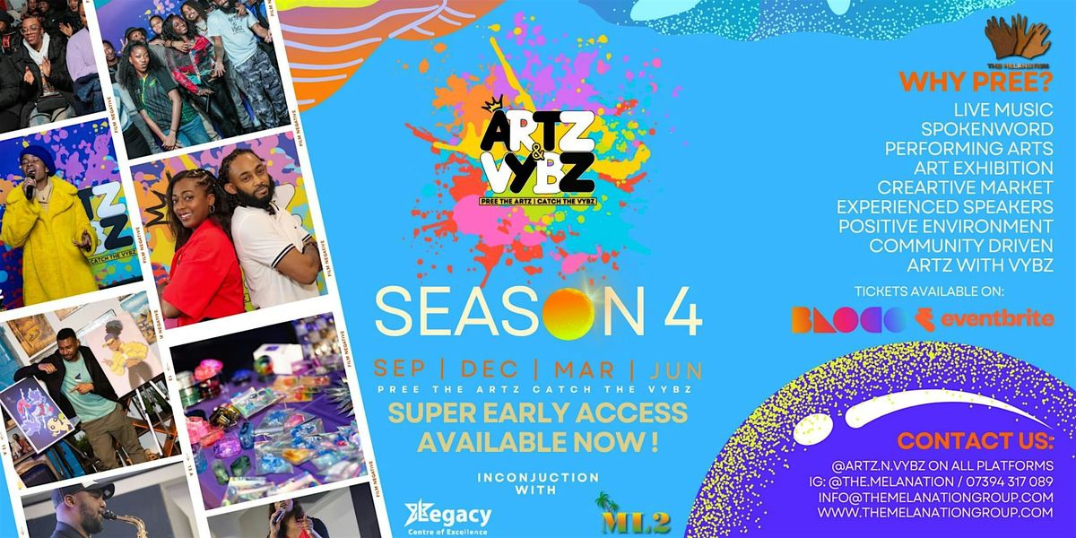 Artz & Vybz: Season 4 Spring 2026, 5 March | Event in Birmingham | AllEvents