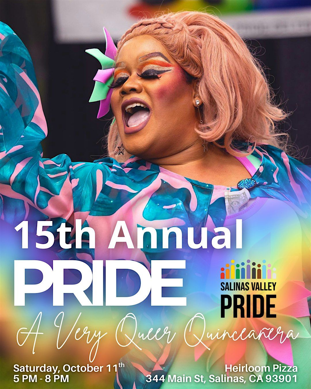 Salinas Valley Pride Celebrations Presents: A Very Queer Quinceañera, 11 October | Event in Salinas | AllEvents