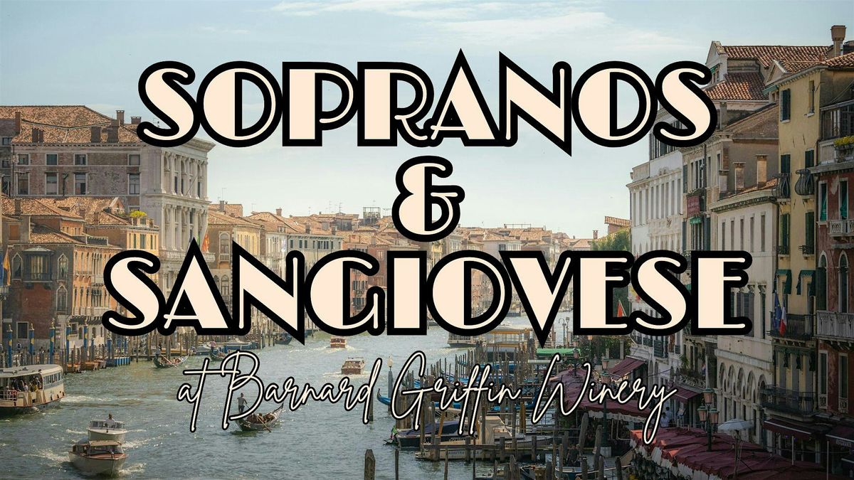 Sopranos & Sangiovese at Barnard Griffin - RICHLAND, 19 September | Event in Richland | AllEvents