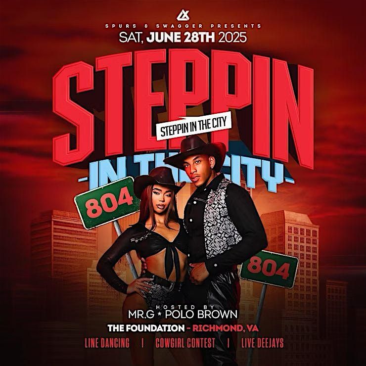 Steppin' in the City: The Biggest RVA Line Dance & Hip Hop Party, 28 June | Event in Richmond | AllEvents