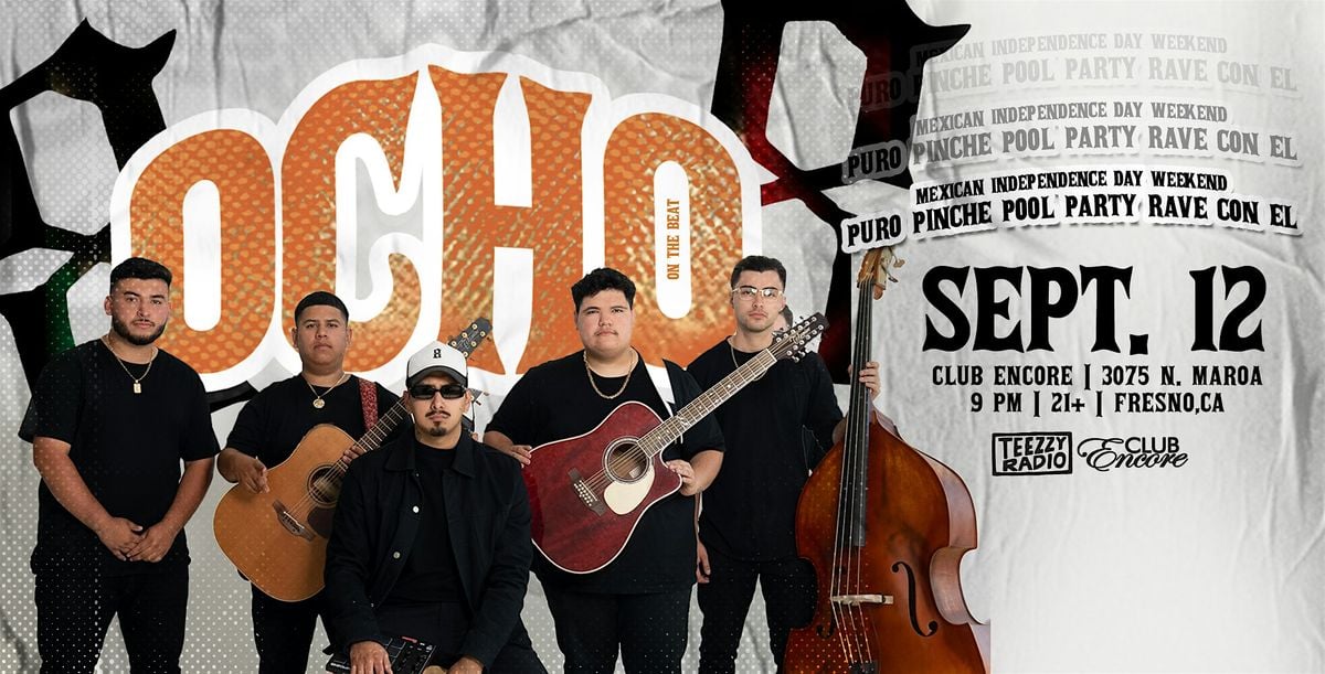 8ONTHEBEAT at Club Encore Fresno 21& Over, 12 September | Event in Fresno | AllEvents