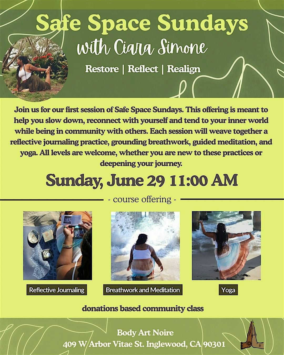 Safe Space Sundays, 29 June | Event in Inglewood | AllEvents