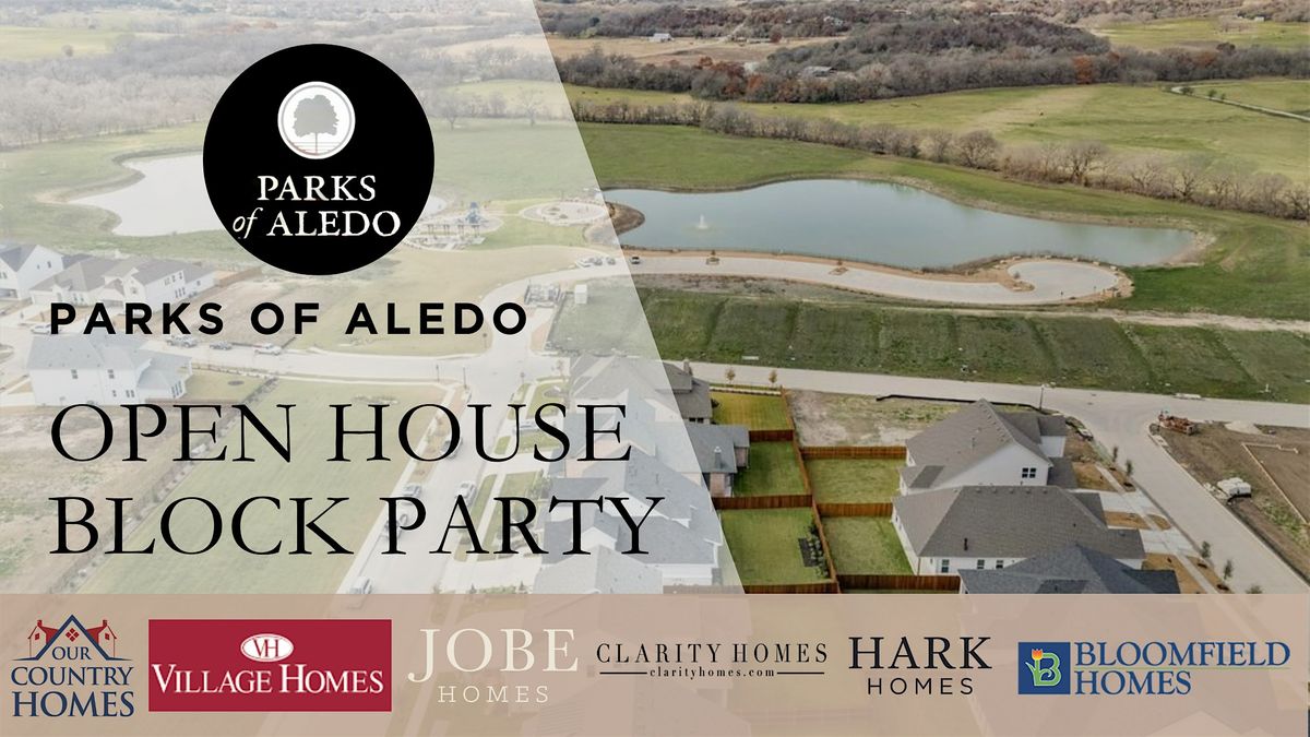 Parks of Aledo Lakes - Block Party Open House Tour | Event in Aledo | AllEvents