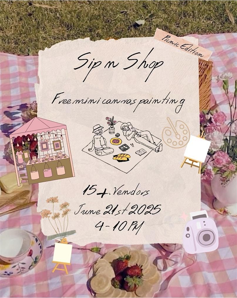 Sip N Shop Pic Nic edition✨, 21 June | Event in Houston | AllEvents
