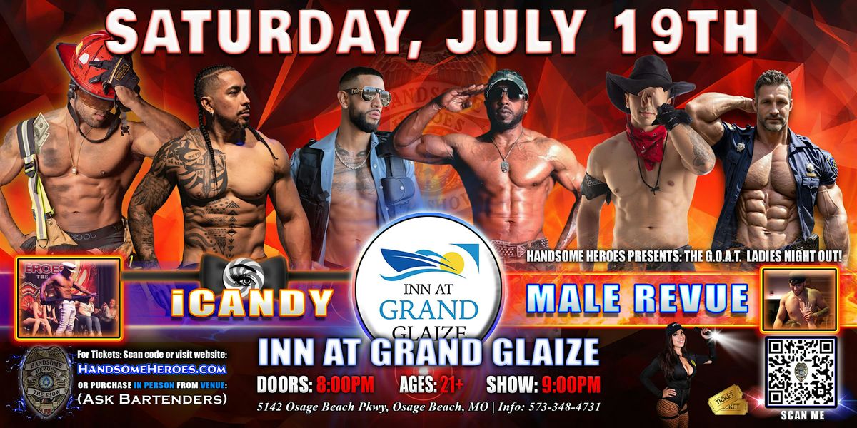 Osage Beach, MO - iCandy Male Revue @Inn at Grand Glaize, 19 July | Event in Osage Beach | AllEvents