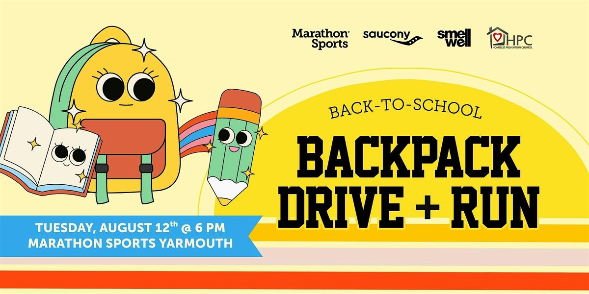 Backpack Drive + Run - Yarmouth, 12 August | Event in Yarmouth | AllEvents